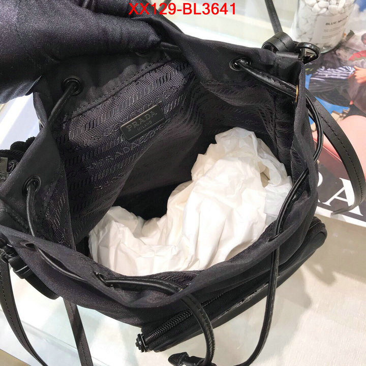 Prada Bags(TOP)-Backpack-,ID: BL3641,$: 129USD