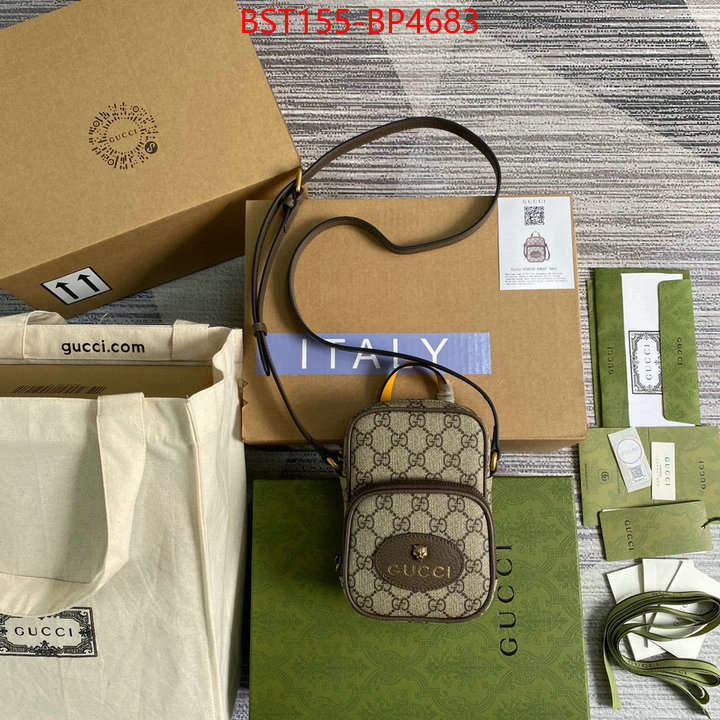 Gucci Bags(TOP)-Diagonal-,ID: BP4683,$: 155USD