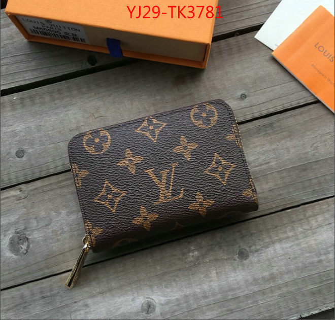 LV Bags(4A)-Wallet,ID: TK3781,$:29USD