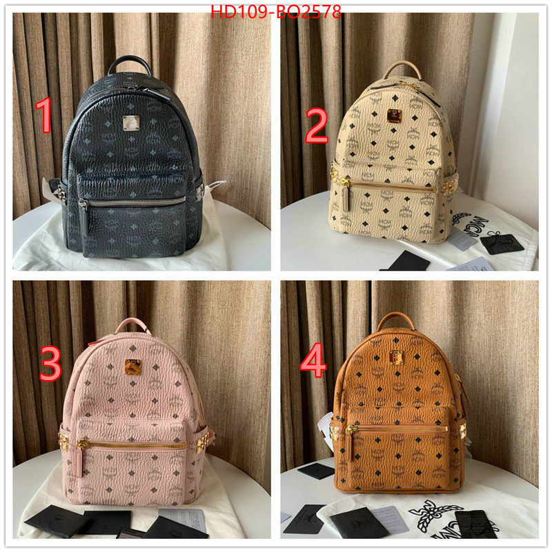 MCM Bags(TOP)-Backpack-,ID: BO2578,$: 109USD