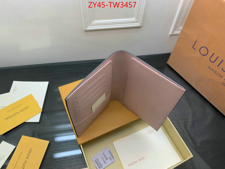 LV Bags(4A)-Wallet,high quality replica ,ID: TW3457,$: 45USD