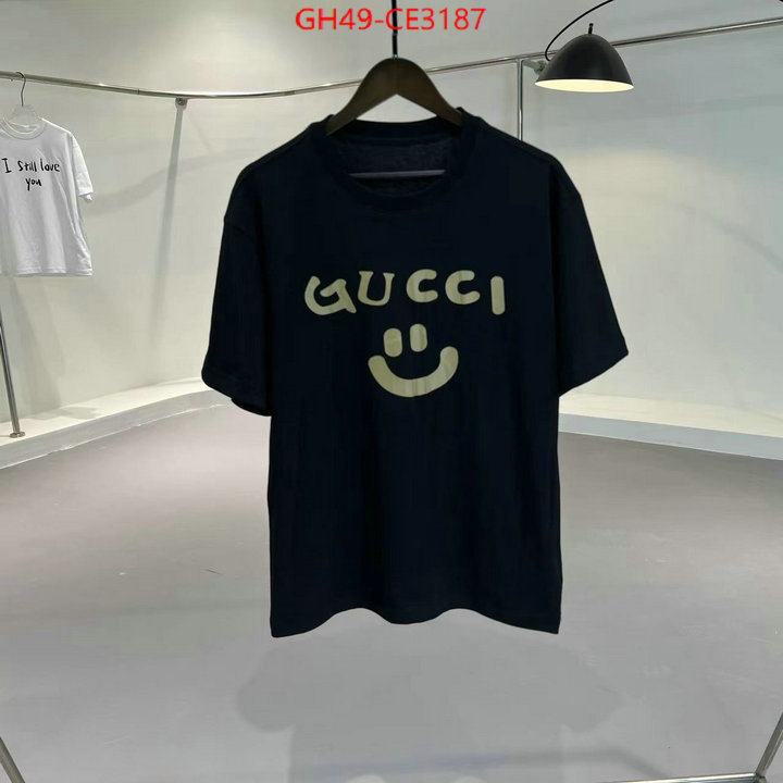 Clothing-Gucci,where should i buy to receive , ID: CE3187,$: 49USD