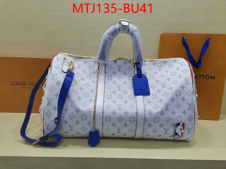 LV Bags(4A)-Keepall BandouliRe 45-50-,mirror quality ,ID: BU41,$: 135USD