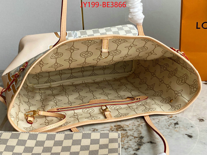 LV Bags(TOP)-Neverfull-,ID: BE3866,$: 199USD