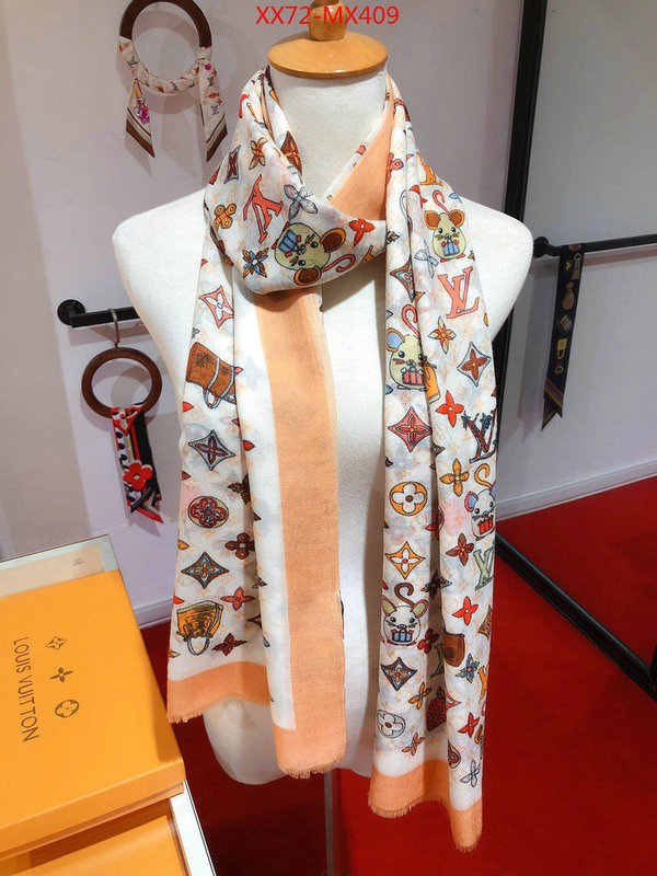 Scarf-LV,can i buy replica , ID: MX409,$: 72USD