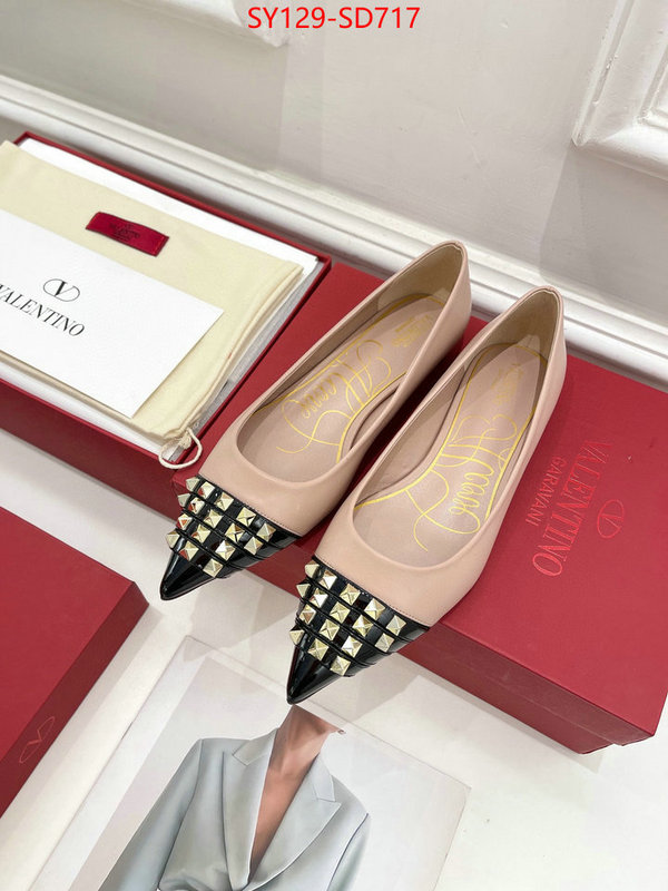 Women Shoes-Valentino,buy top high quality replica , ID: SD717,$: 129USD