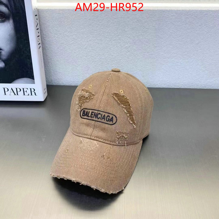 Cap (Hat)-Balenciaga,replica for cheap , ID: HR952,$: 29USD