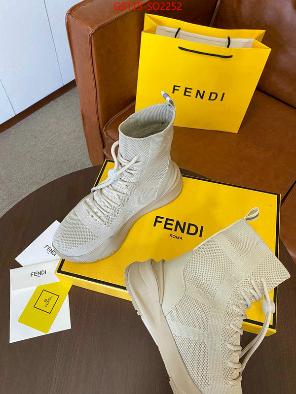 Men Shoes-Fendi,knockoff highest quality , ID: SO2252,$: 115USD