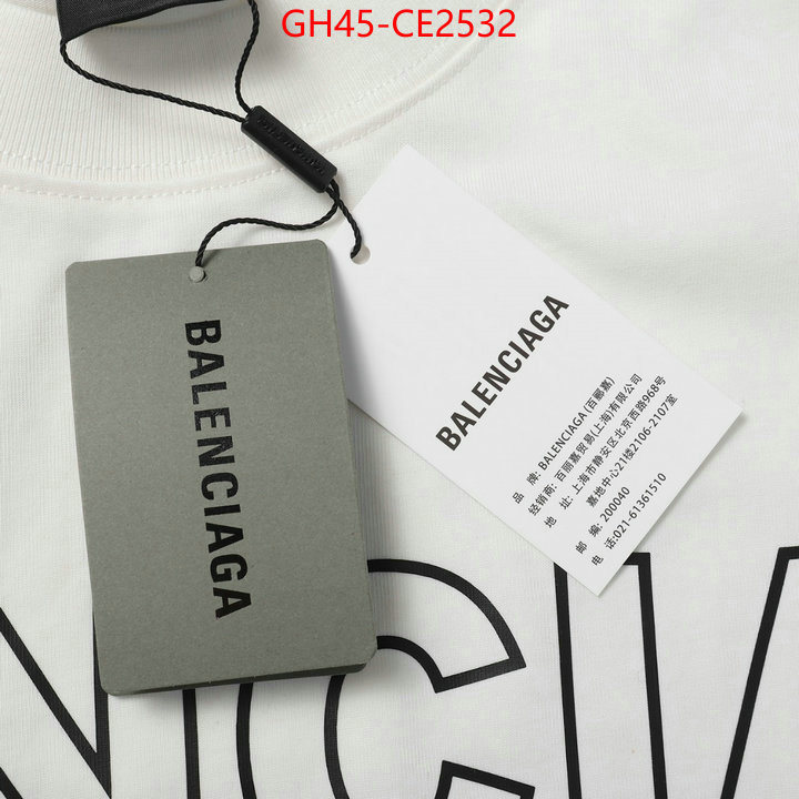 Clothing-Balenciaga,designer replica , ID: CE2532,$: 45USD