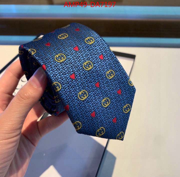 Ties-Gucci,new designer replica , ID: DA7197,$: 49USD