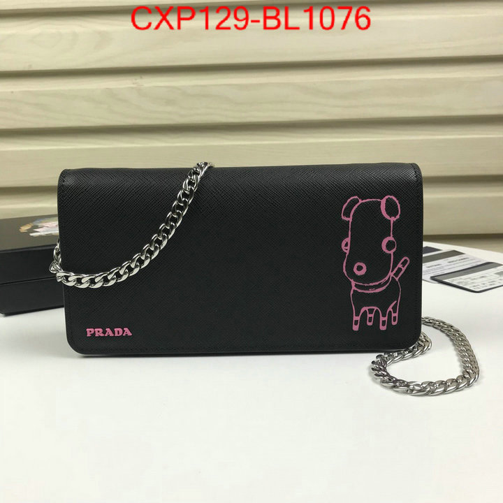 Prada Bags(TOP)-Diagonal-,ID: BL1076,$: 129USD