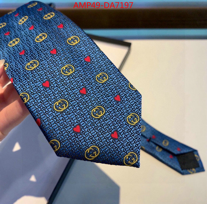 Ties-Gucci,new designer replica , ID: DA7197,$: 49USD