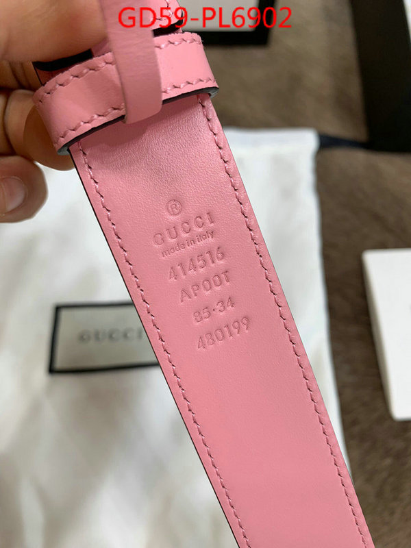 Belts-Gucci,highest product quality , ID: PL6902,$: 59USD