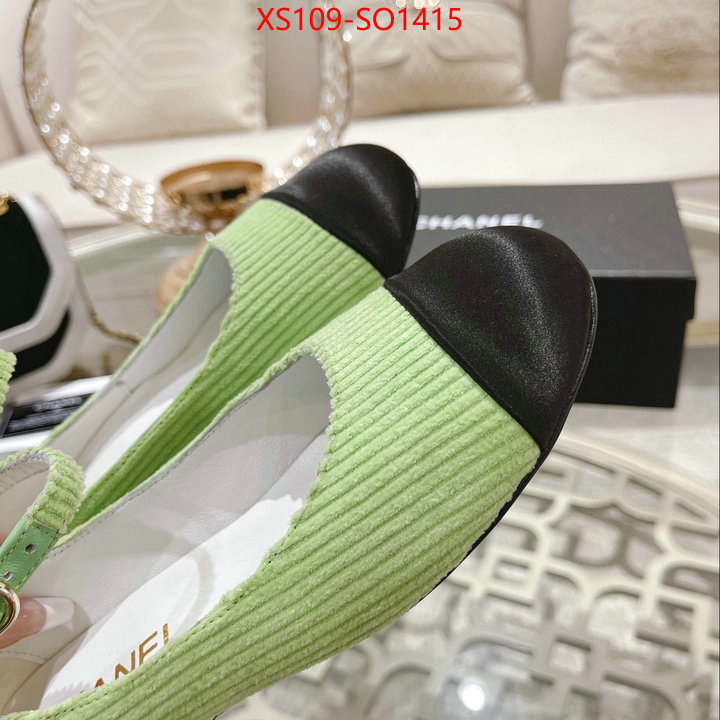 Women Shoes-Chanel,replica best , ID: SO1415,$: 109USD