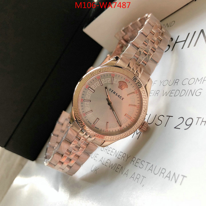 Watch(4A)-Versace,brand designer replica ,ID: WA7487,$: 106USD