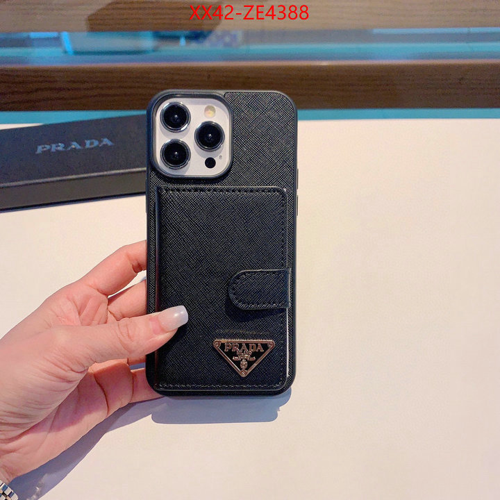 Phone case-Prada,2023 perfect replica designer , ID: ZE4388,$: 42USD