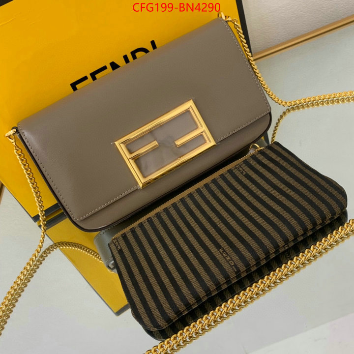 Fendi Bags(TOP)-Baguette,replica 2023 perfect luxury ,ID: BN4290,$: 199USD