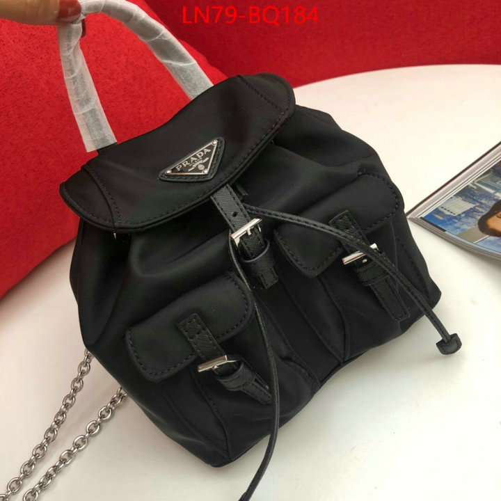 Prada Bags(4A)-Backpack-,what 1:1 replica ,ID: BQ184,$: 119USD