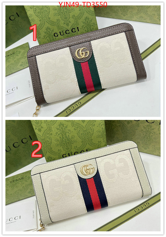 Gucci Bags(4A)-Wallet-,high quality ,ID: TD3550,$: 49USD