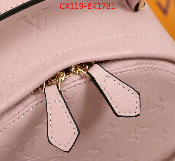 LV Bags(4A)-Backpack-,ID: BK1781,$:119USD
