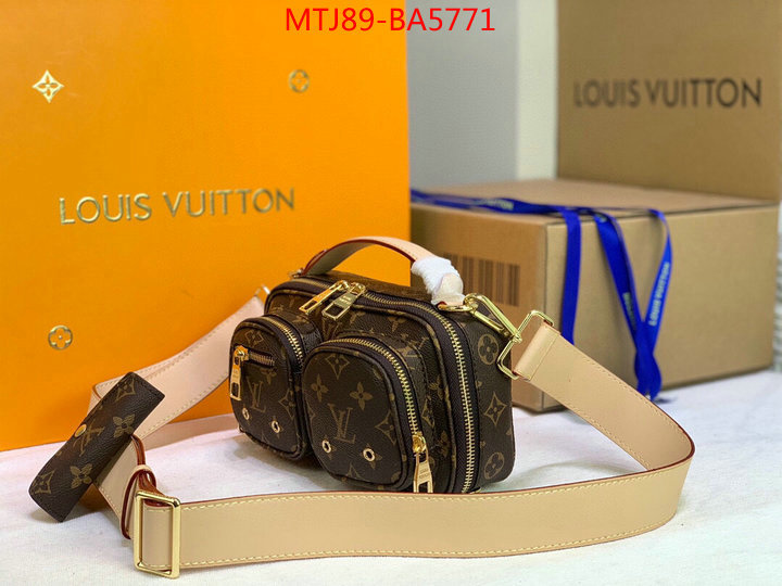 LV Bags(4A)-Pochette MTis Bag-Twist-,ID: BA5771,$: 89USD