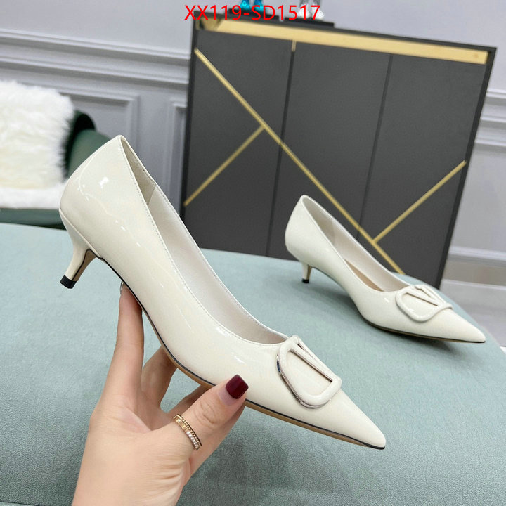 Women Shoes-Valentino,designer 7 star replica , ID: SD1517,$: 119USD