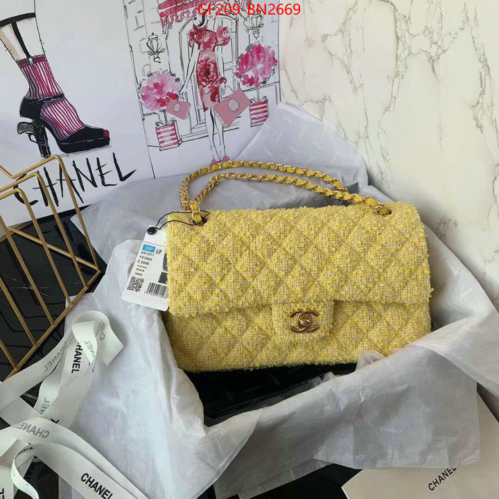 Chanel Bags(TOP)-Diagonal-,ID: BN2669,$: 209USD