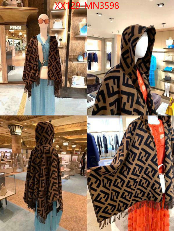 Scarf-Fendi,where to find the best replicas , ID: MN3598,$: 129USD