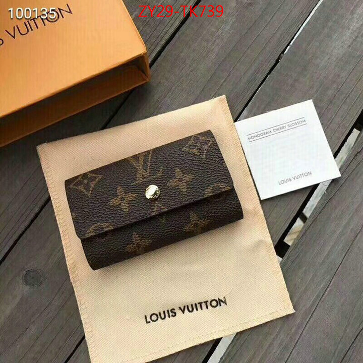 LV Bags(4A)-Wallet,ID: TK739,$:29USD