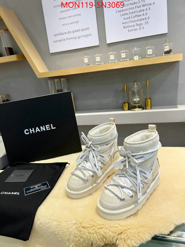 Women Shoes-Chanel,aaaaa+ replica , ID: SN3069,$: 119USD