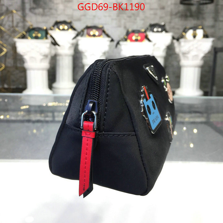 Prada Bags(TOP)-Clutch-,ID: BK1190,$:69USD