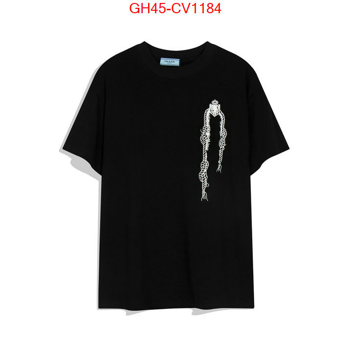 Clothing-Prada,website to buy replica , ID: CV1184,$: 45USD