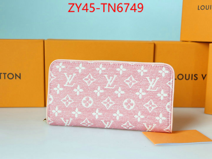 LV Bags(4A)-Wallet,ID: TN6749,$: 45USD