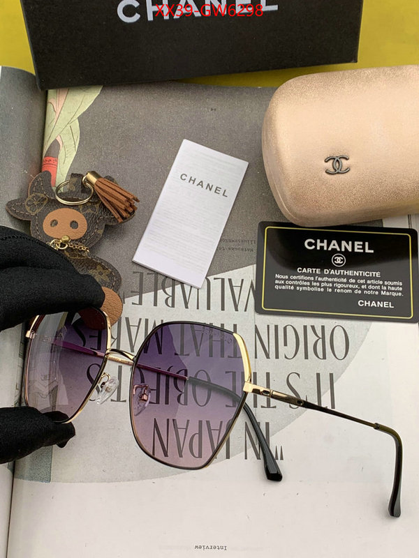 Glasses-Chanel,mirror quality , ID: GW6298,$: 39USD