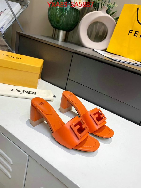 Women Shoes-Fendi,at cheap price , ID: SA5887,$: 89USD