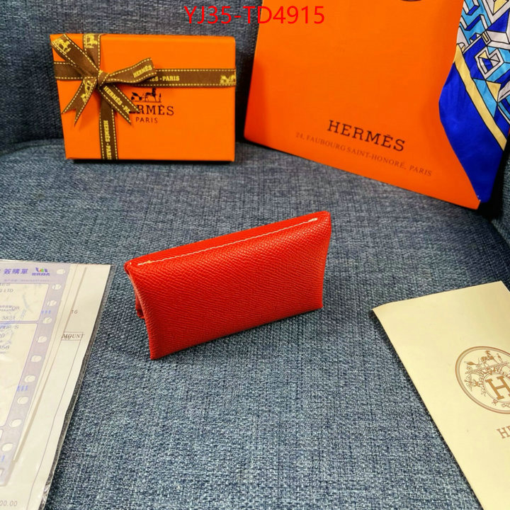 Hermes Bags(4A)-Wallet-,the best designer ,ID: TD4915,$: 35USD