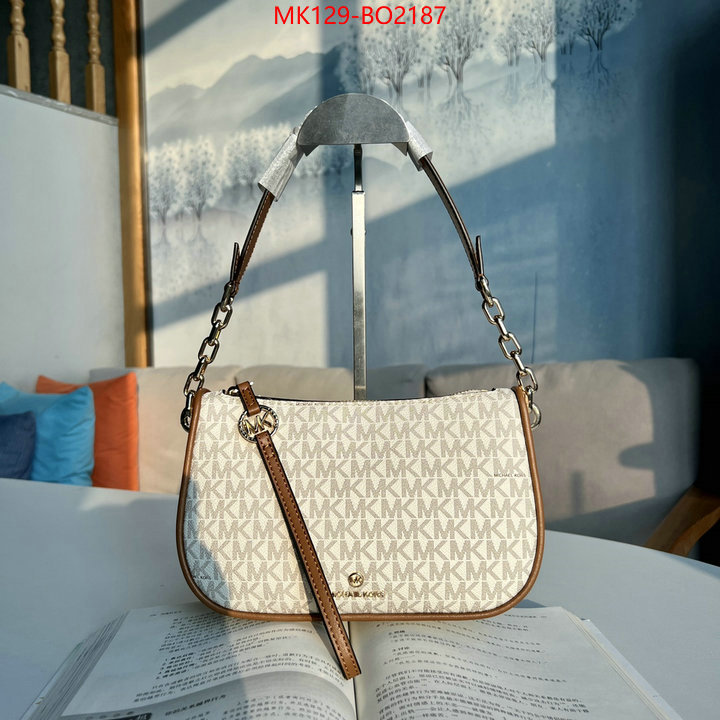 Michael Kors Bags(TOP)-Handbag-,how to buy replcia ,ID: BO2187,$: 129USD