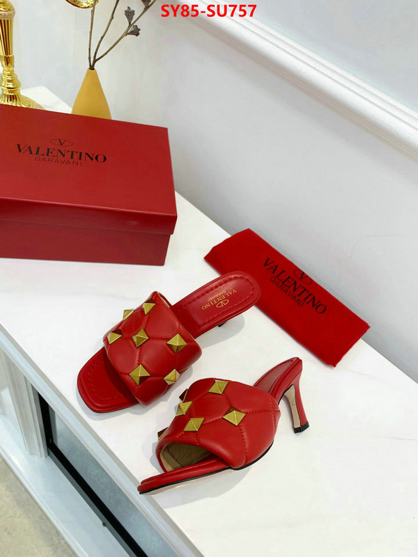 Women Shoes-Valentino,replica , ID: SU757,$: 85USD