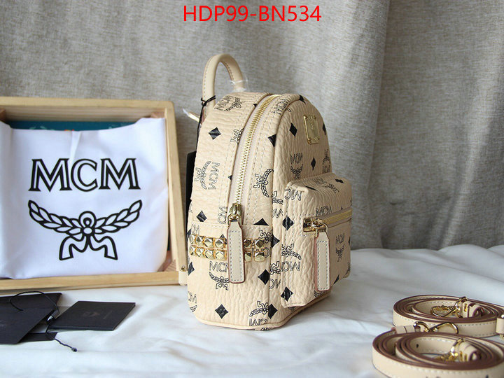 MCM Bags(TOP)-Backpack-,ID: BN534,$: 99USD