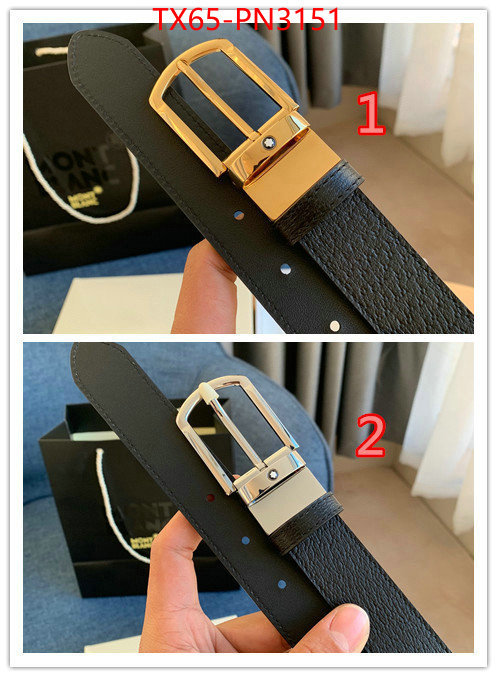 Belts-Montblanc,best luxury replica , ID: PN3151,$: 65USD