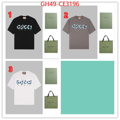 Clothing-Gucci,high quality happy copy , ID: CE3196,$: 49USD