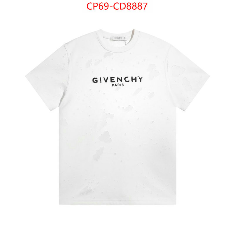 Clothing-Givenchy,2023 aaaaa replica customize ,ID: CD8887,$: 69USD