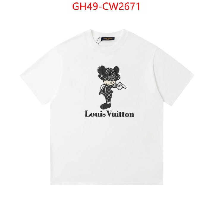 Clothing-LV,designer wholesale replica , ID: CW2671,$: 49USD