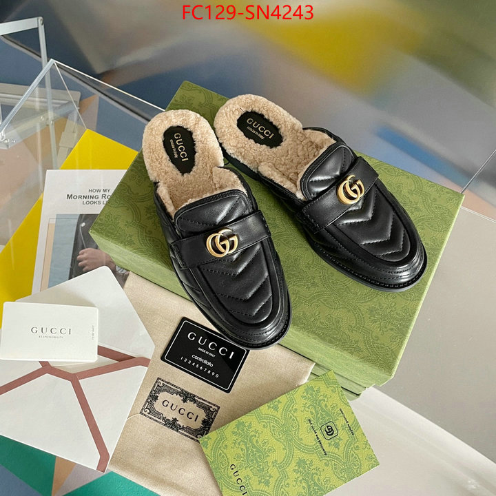 Women Shoes-Gucci,best fake , ID: SN4243,$: 129USD