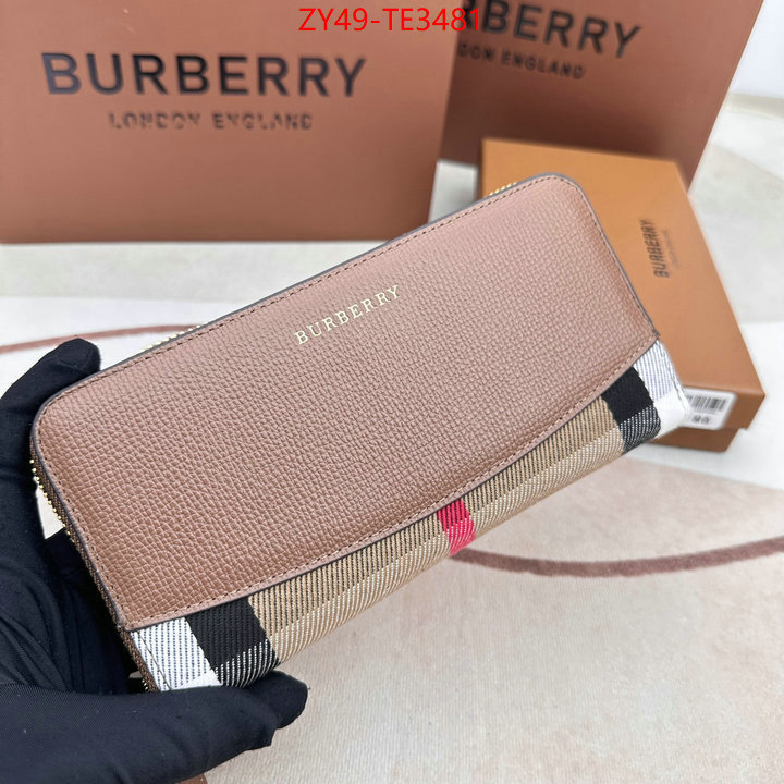 Burberry Bags(4A)-Wallet,what is aaaaa quality ,ID: TE3481,$: 49USD