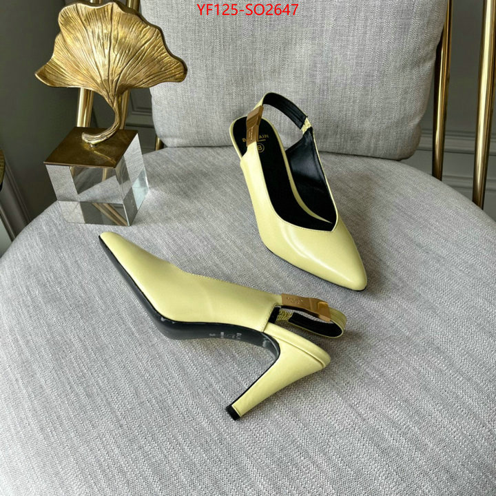 Women Shoes-Balmain,copy aaaaa , ID: SO2647,$: 125USD