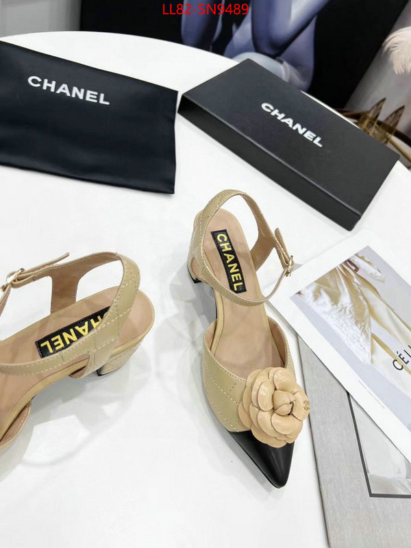 Women Shoes-Chanel,the best quality replica , ID: SN9489,$: 82USD