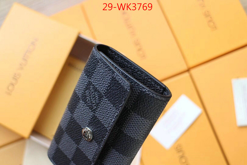 LV Bags(4A)-Wallet,ID: WK3769,$: 29USD