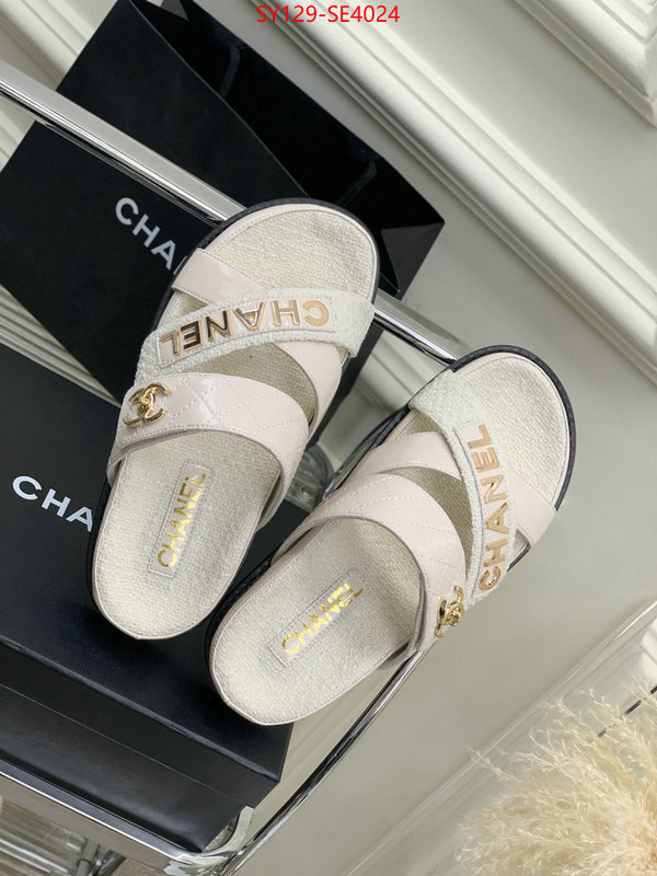 Women Shoes-Chanel,perfect replica , ID: SE4024,$: 129USD