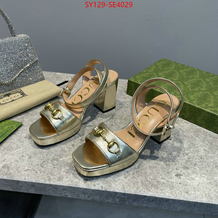 Women Shoes-Gucci,luxury fashion replica designers , ID: SE4029,$: 129USD